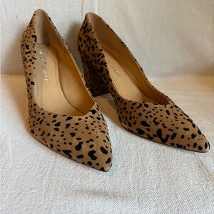 Leopard , Block Heel